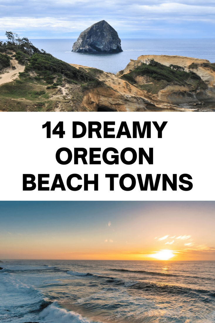 Coastal cities and beach towns in Oregon