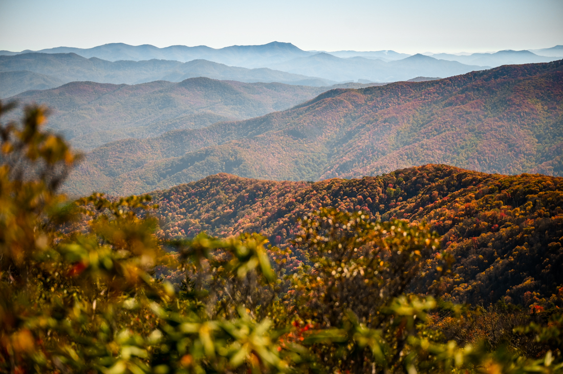 Fall tones over Great Smoky Mountains National Park