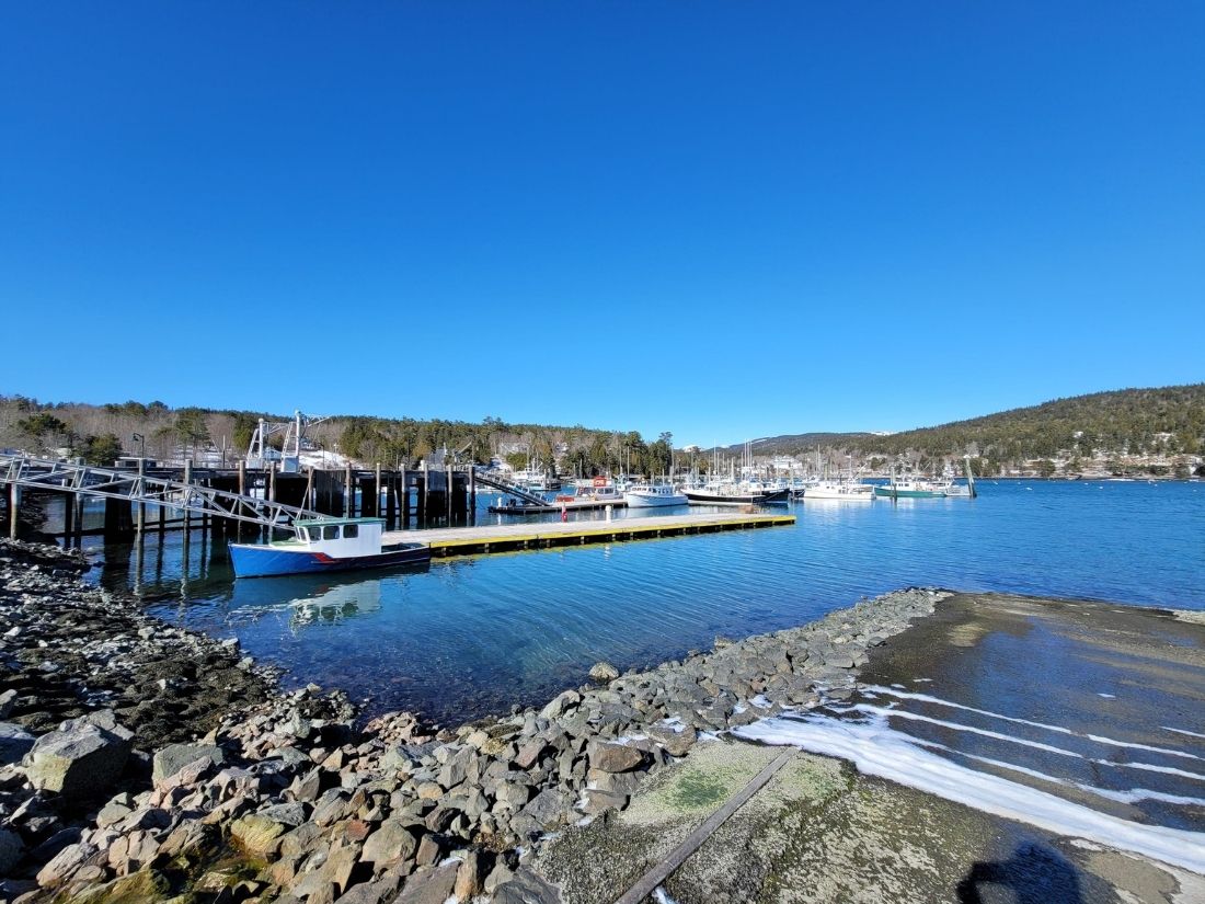 Boats at Bar Harbor, Maine