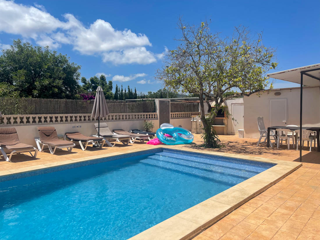 Villa Torres Ibiza's swimming pool 