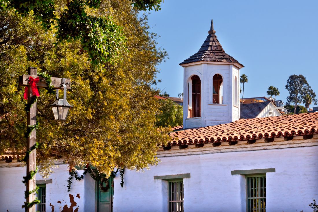 La Casa de Estudillo in Old Town San Diego, California