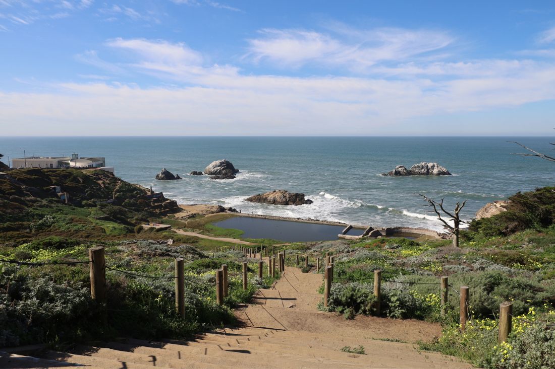 Lands End lookout in San Francisco, Ca.