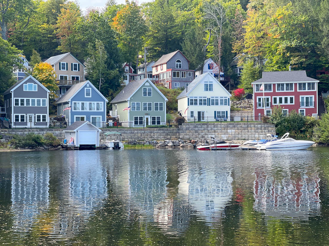 Alton Bay water ripples Lake Winnipesaukee 