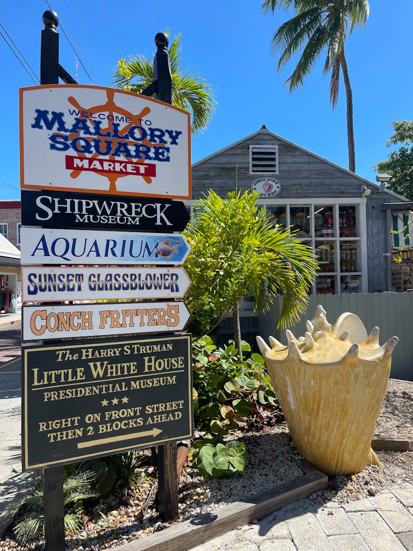 Mallory Square market Key West Florida