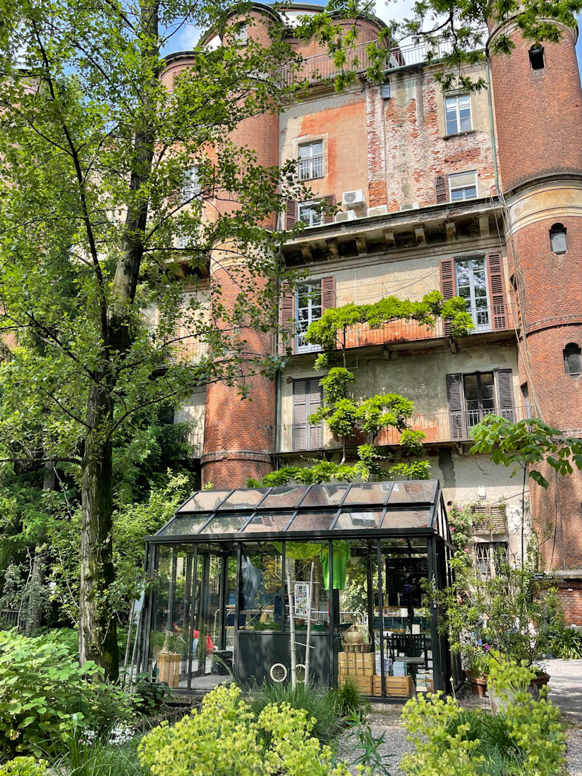 Botanico glasshouse Brera Milan Italy