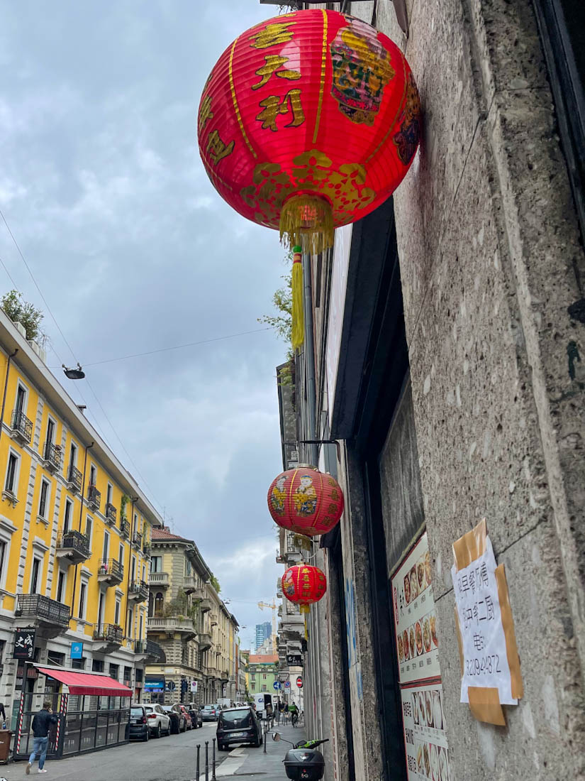 Chinatown Milan Italy