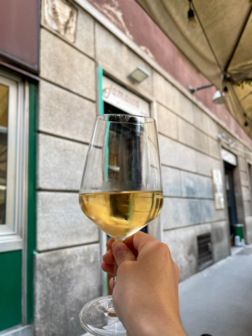 Jamaica Bar wine in Brera Milan Italy