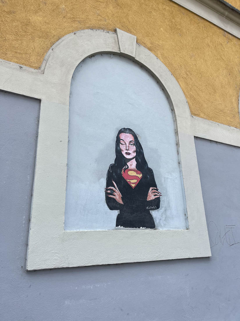 Street art Navigli Milan Italy