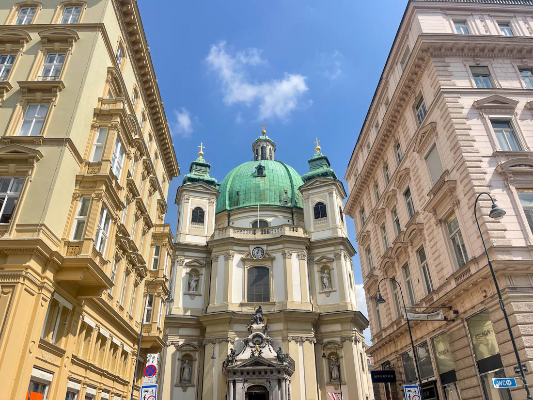 St. Peter Church landscape Vienna Austria