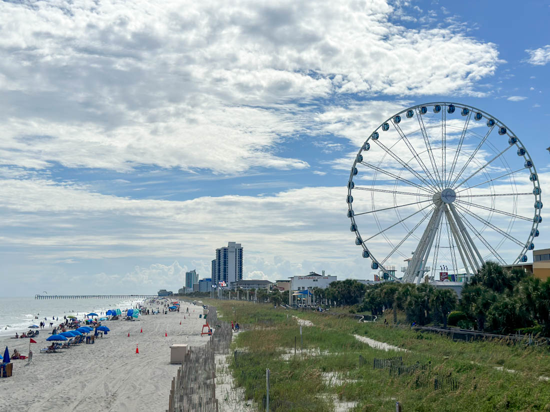 Myrtle Beach with Ferris Wheel South Carolina